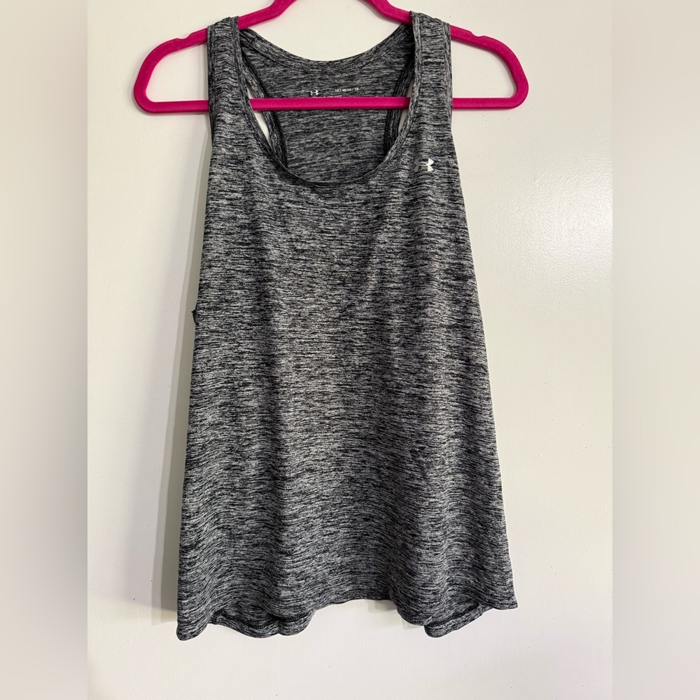Under Armour Women's Heathered Black Tank Top